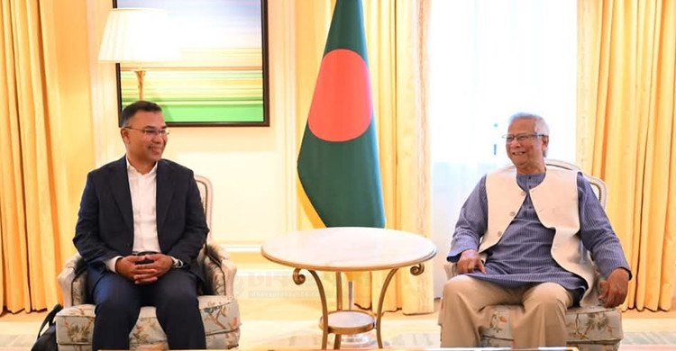 বিকেলে প্রধান উপদেষ্টার সঙ্গে সৌজন্য সাক্ষাৎ করবেন তারেক রহমান